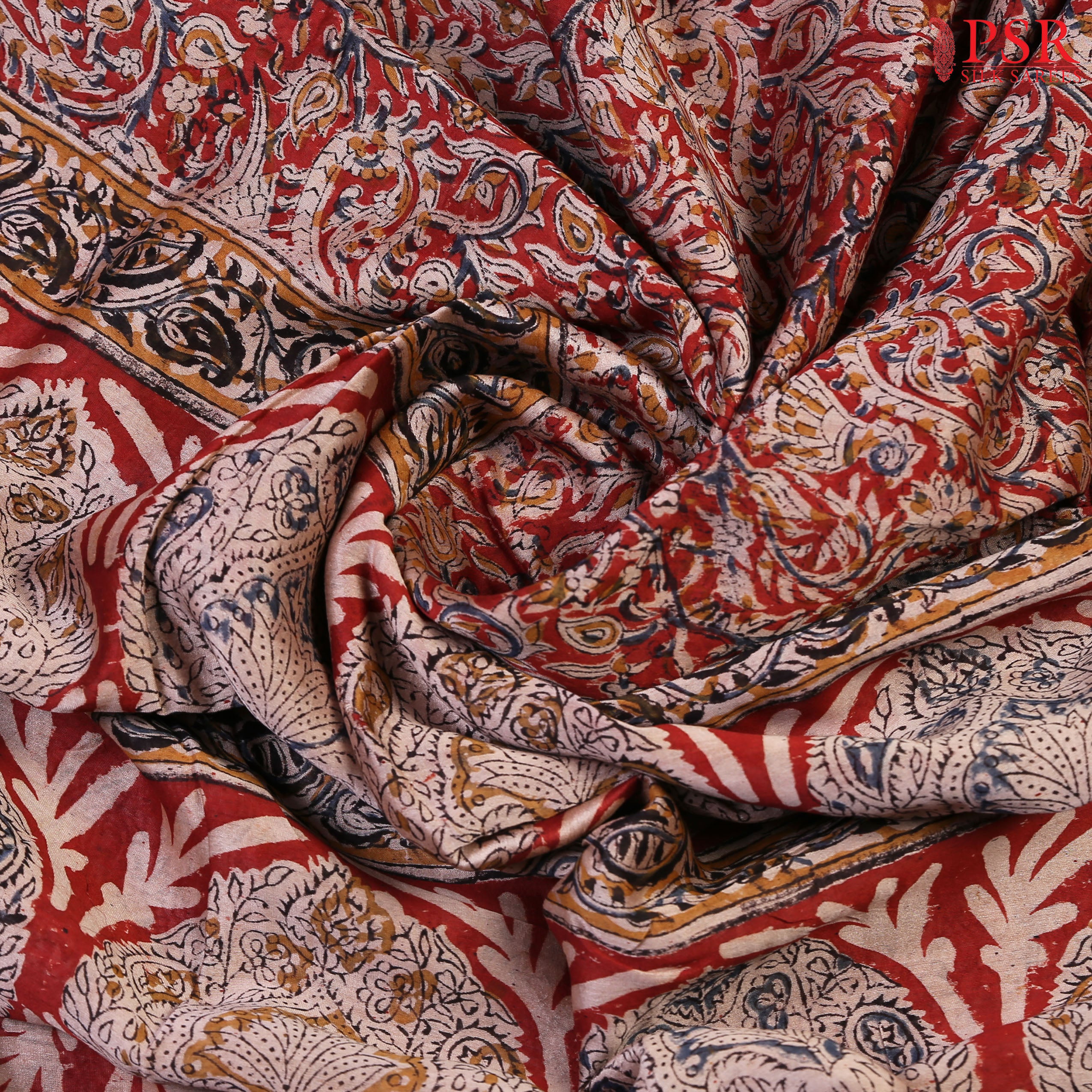 KALAMKARI COTTON BY PSR SILKS