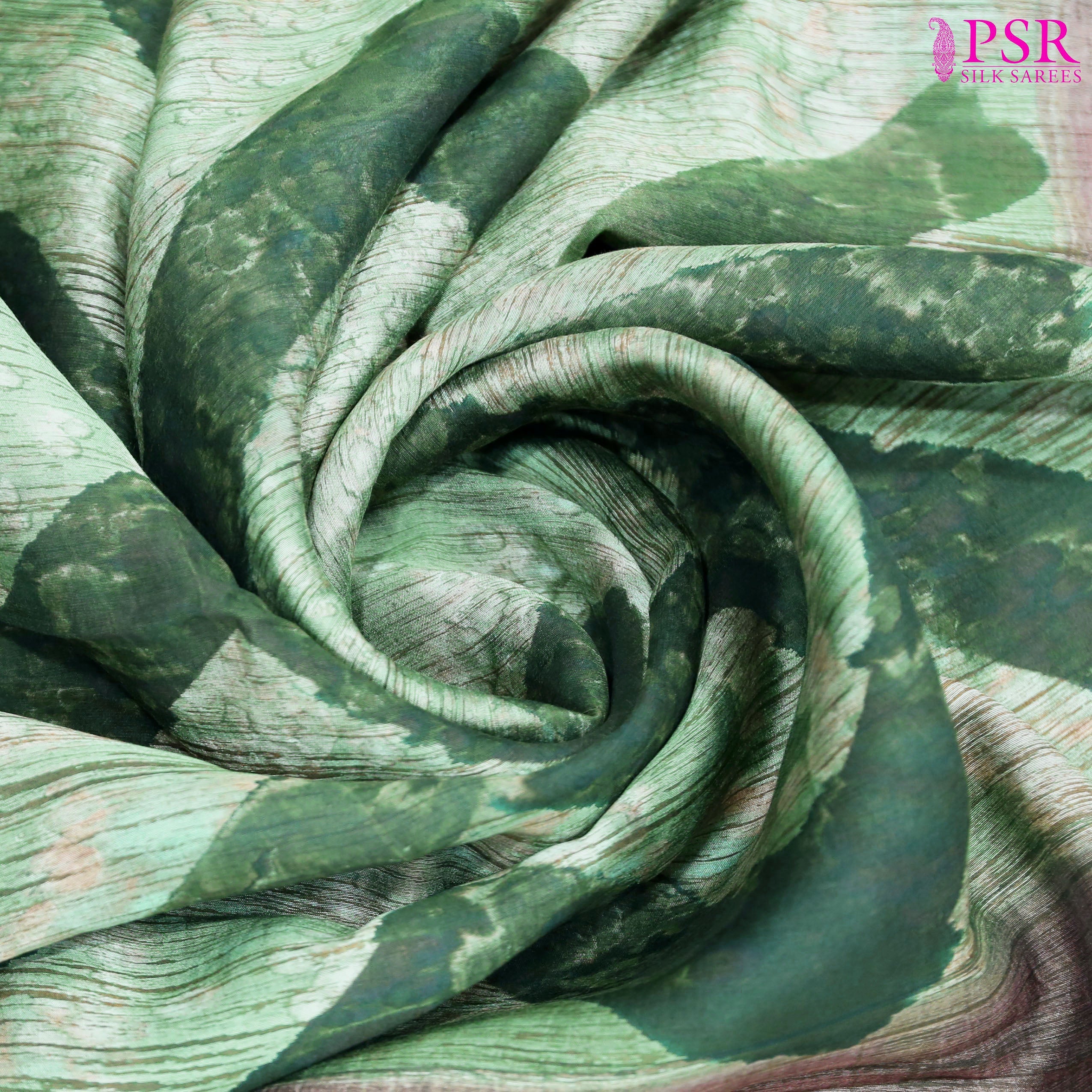 CHANDERI SILK COTTON BY PSR SILKS