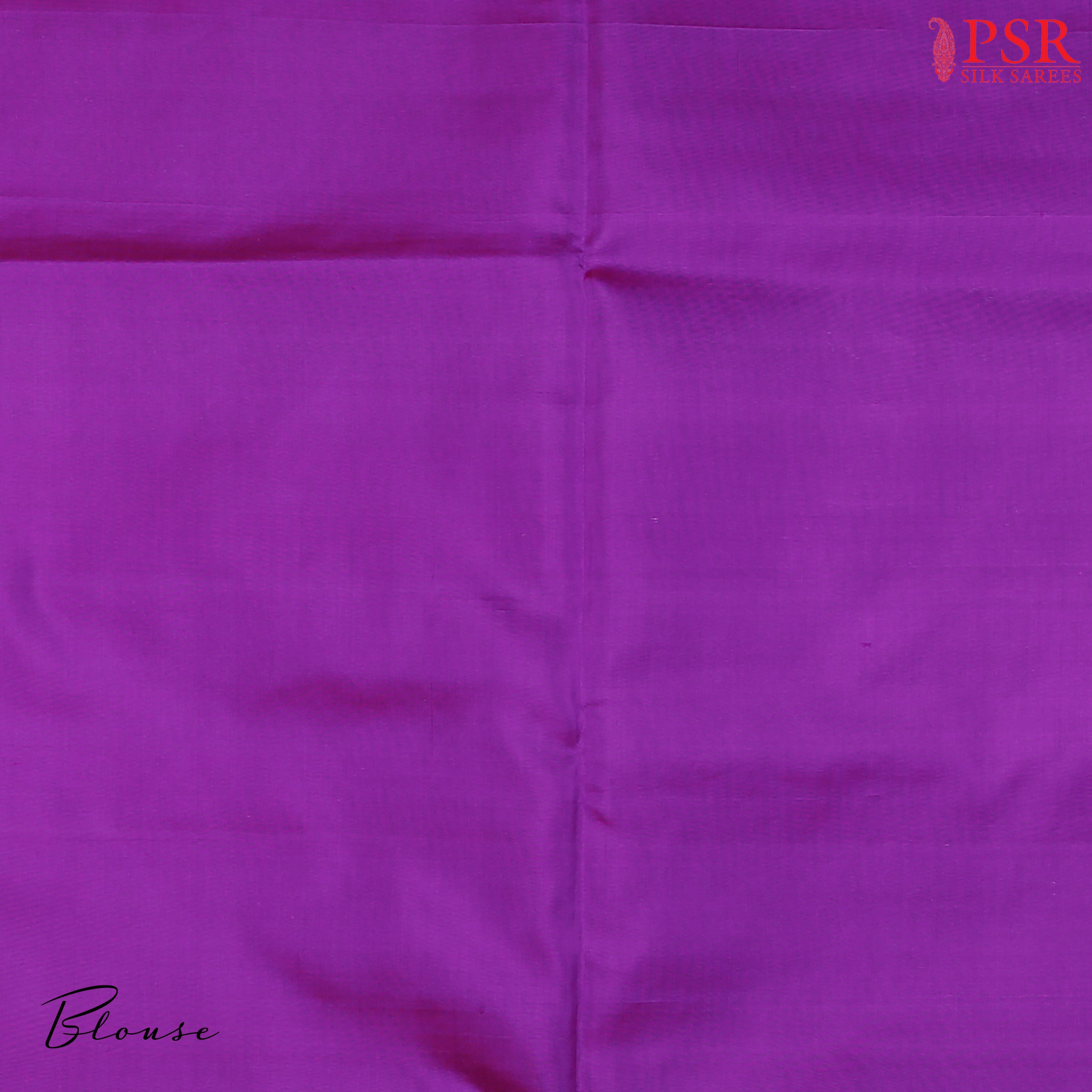 "Embrace Elegance with PSR Silks' Apple Green &amp; French Violet Soft Silk Saree!"