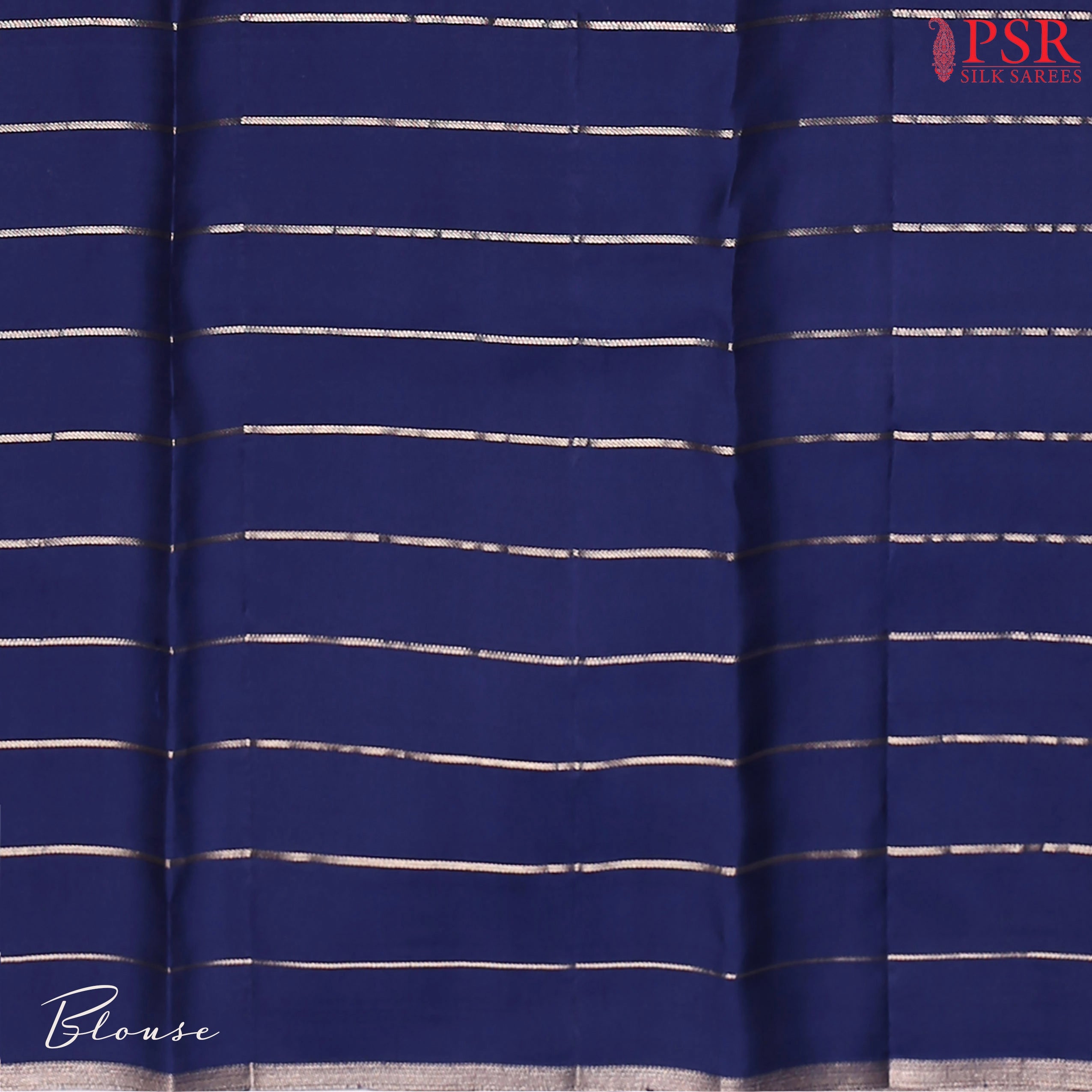 PSR Silks presents a Berry Blue Fancy Kanchipuram Silk Saree, elegantly paired with a zari checkered pattern. A timeless blend of tradition and grace!