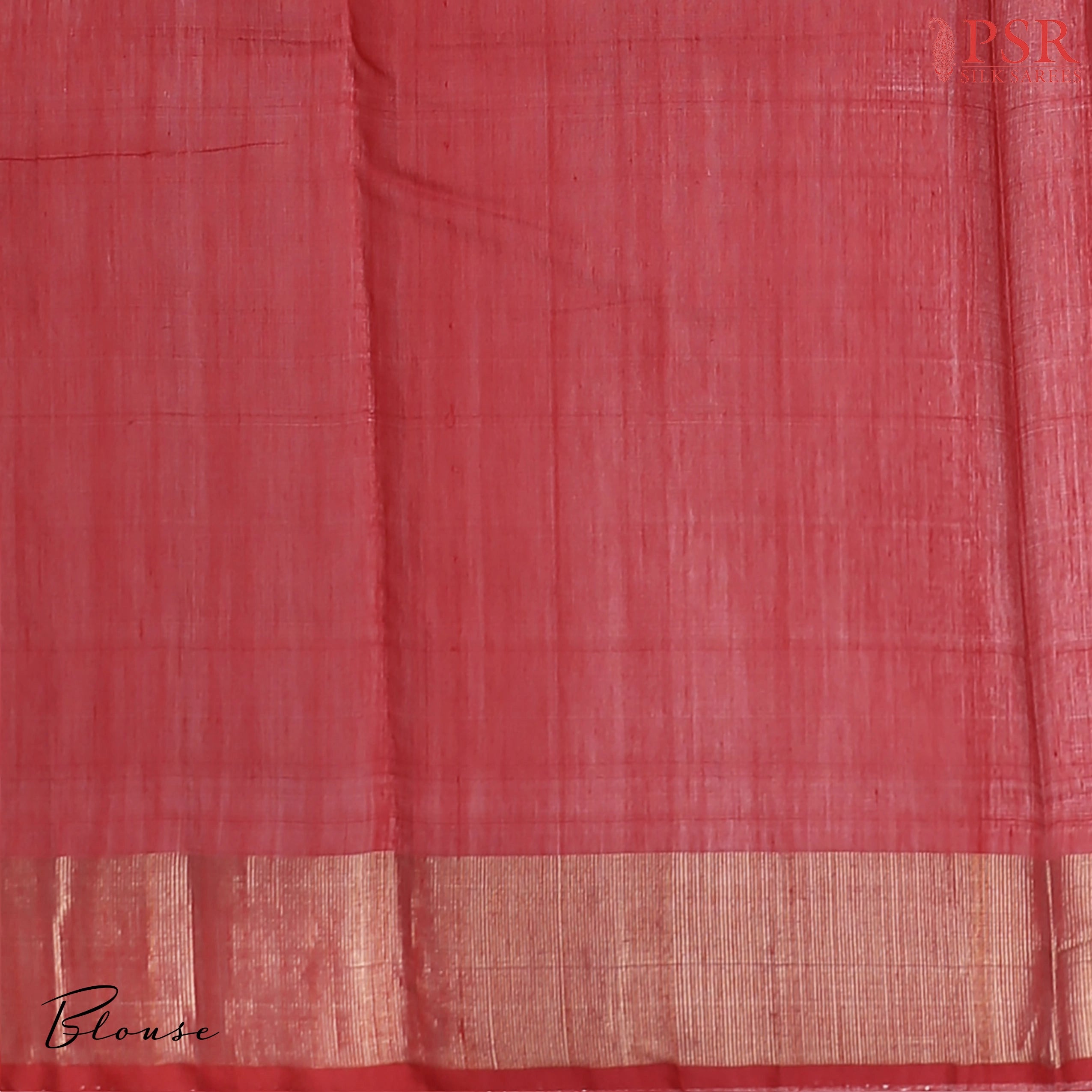 Black Patola Pochampally Silk Cotton Saree featuring Ikkat patterns, a contrasting red Pochampally motif pallu, tissue border, and a plain blouse.