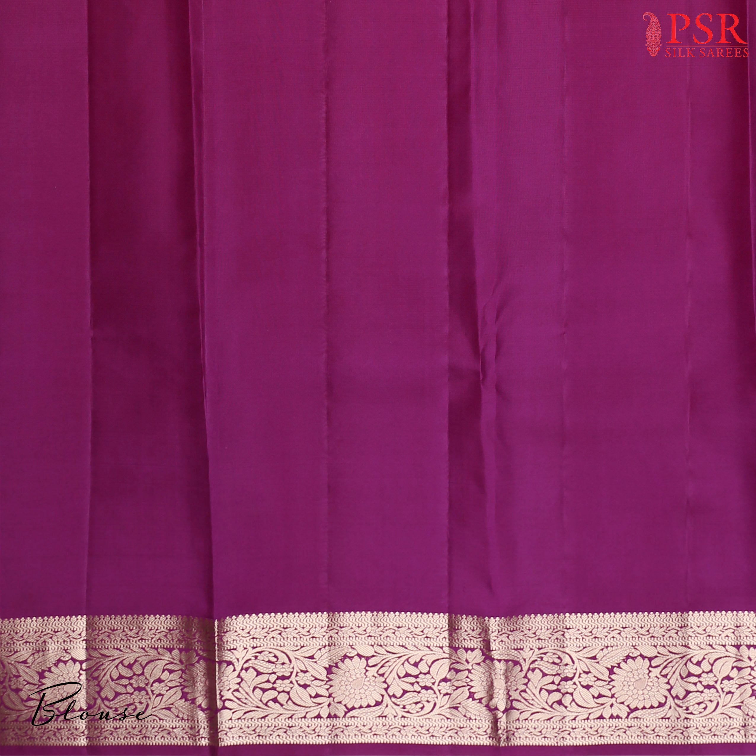 PSR Silks presents a stunning Byzantine Purple Fancy Kanchipuram Silk Saree, beautifully adorned with intricate zari work. A perfect blend of tradition and elegance for grand occasions