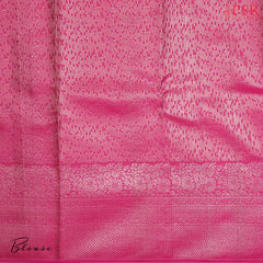 This Cupid Pink & Jam Pink Kanchipuram Silk Saree from PSR Silk Sarees is a graceful addition to the "Vaichitrya Kanjivaram" collection.