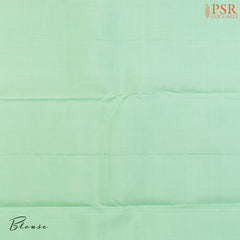 Deep Cerise Kanchipuram Silk Saree from PSR Silk Sarees is a mesmerizing piece from the Smartika Kanjivaram collection