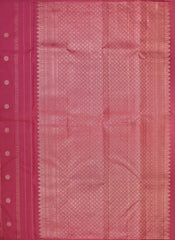 Deep Cerise Kanchipuram Silk Saree from PSR Silk Sarees is a mesmerizing piece from the Smartika Kanjivaram collection