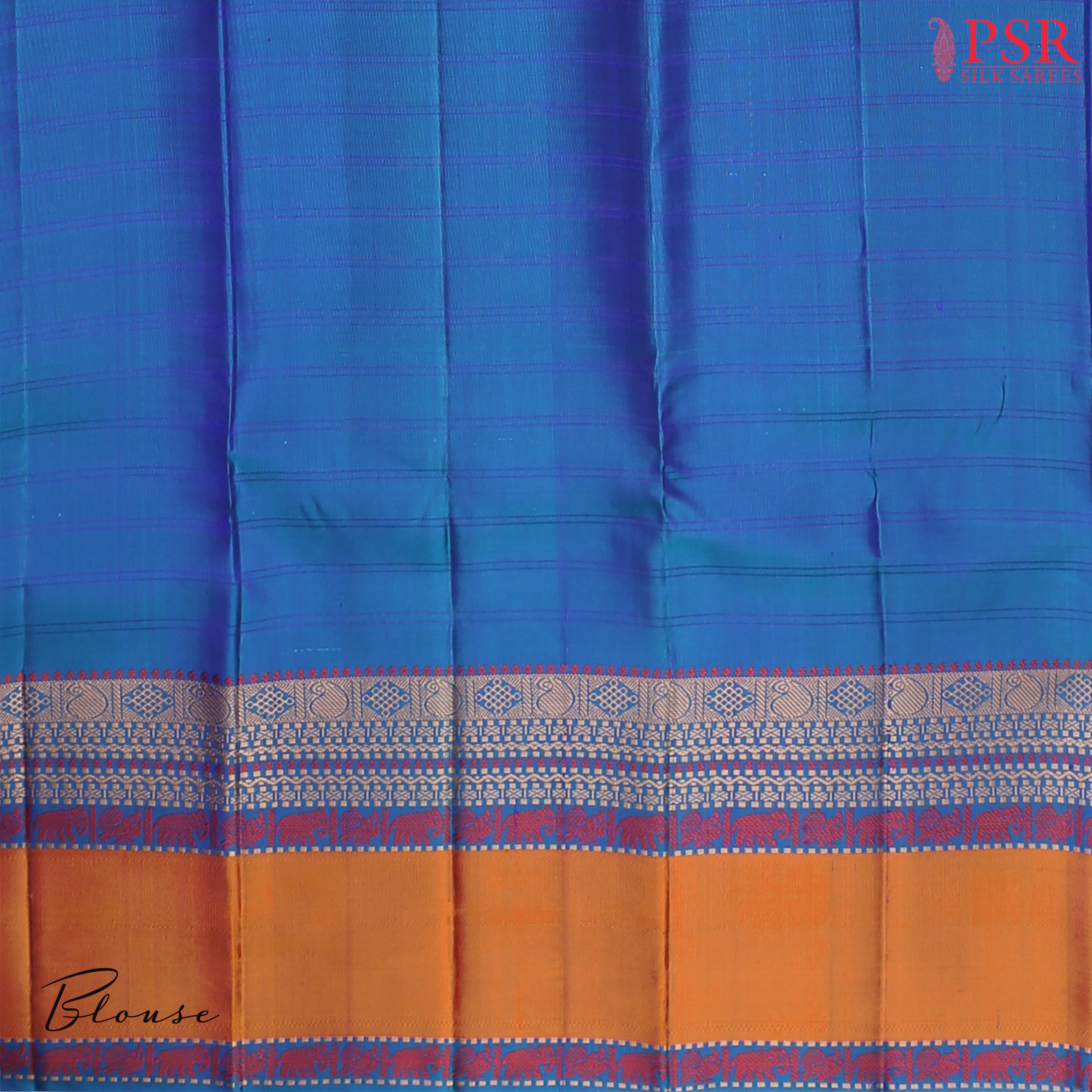 Drape yourself in sophistication with our Dark Cerulean Blue Soft Silk Saree, a perfect blend of tradition and contemporary style. 