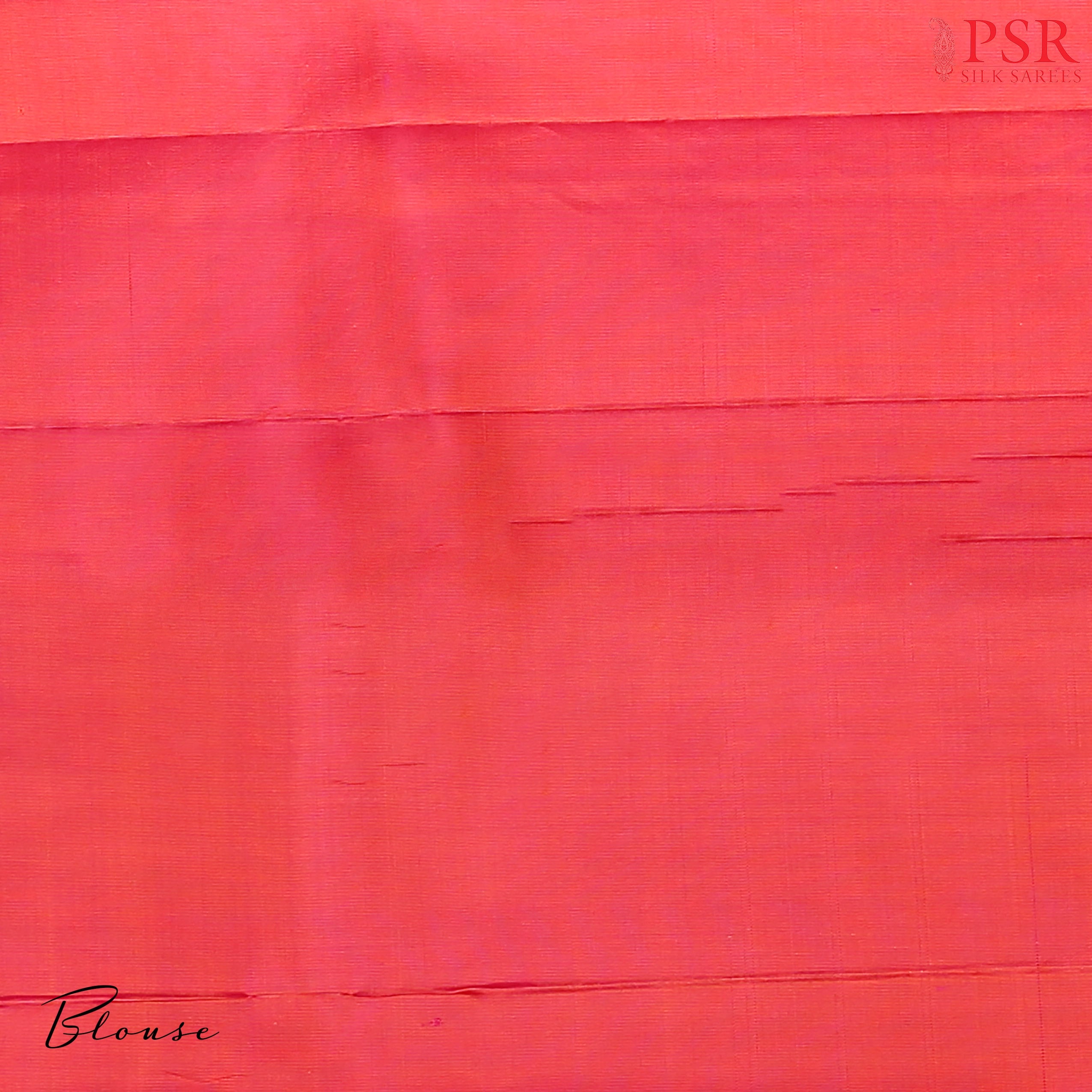 Dark Green Borderless Kanchipuram Silk Saree with Zari Weaving & Salmon Pink Zari Pallu – Shrestha Kanjivaram by PSR Silks