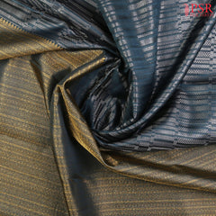 This Dark Teal & Olive Grey Kanchipuram Silk Saree from PSR Silk Sarees is a timeless masterpiece from the "Vaichitrya Kanjivaram" collection.