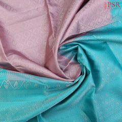 Introducing PSR Silk Sarees' Grape Mist Soft Silk Saree, a true blend of elegance and charm.