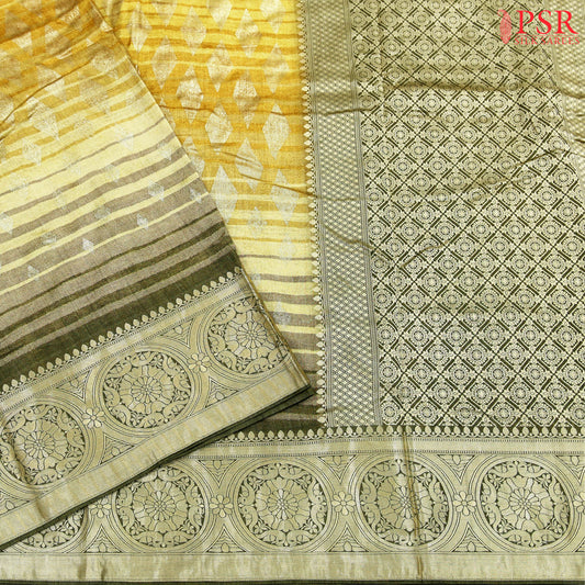 Designer Banaras - Marigold