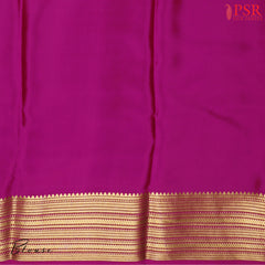 Sandy Tan Mysore Silk Saree