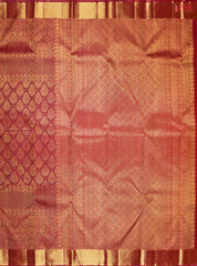 Maroon Bridal Kanjivaram Silk Saree