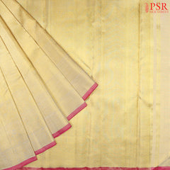 Golden Pleat Bridal Kanjivaram Silk Saree