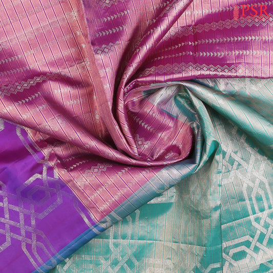 Amethyst Purple Soft Silk Saree