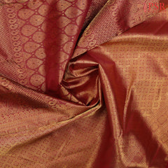 Maroon Bridal Kanjivaram Silk Saree