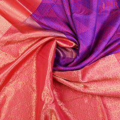 Violet Fancy Kanchipuram Silk Saree