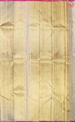 Golden Pleat Bridal Kanjivaram Silk Saree