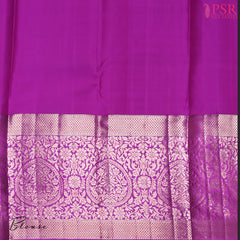 Jasper Orange Kanchipuram Silk Saree