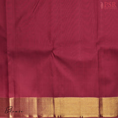 Maroon Bridal Kanjivaram Silk Saree