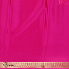 Dark Green Mysore Silk Saree