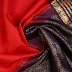 Red Kanchipuram Silk Saree