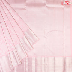 Pastel Pink Kanchipuram Silk Saree