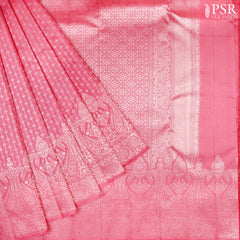 Fandango Pink Kanchipuram Silk Saree