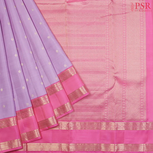 Iris Lavender Kanchipuram Silk Saree