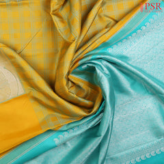 Tuscany Yellow Kanchipuram Silk Saree