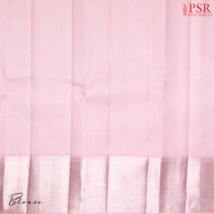 Pastel Pink Kanchipuram Silk Saree