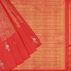 Imperial Red Kanchipuram Silk Saree