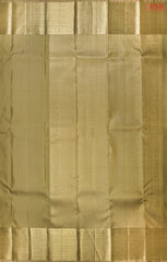 Golden Olive Kanchipuram Silk Saree