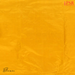 Yellow Banarasi Silk