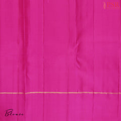 Cerise Pink Kanchipuram Silk Saree