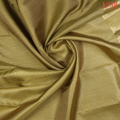 Golden Olive Kanchipuram Silk Saree