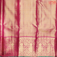 Citrus Green Bridal Kanjivaram Silk Saree