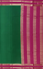 Emerald Green Mysore Silk Saree