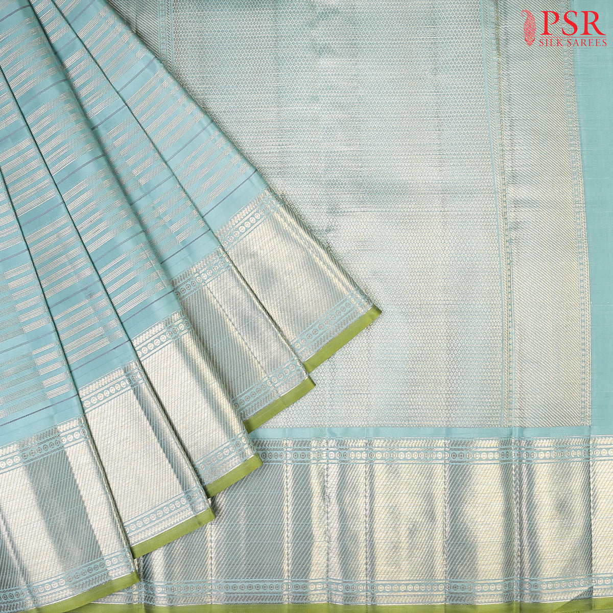 Sindbad Blue Kanchipuram Silk Saree