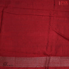 Violet Banaras Jute Silk Saree