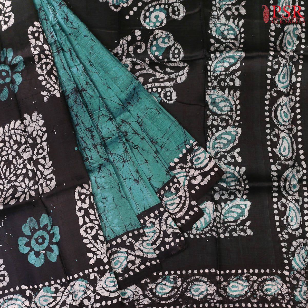 Aqua Lake Mushidabad Silk Saree