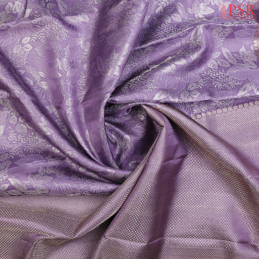 Lavender Kanchipuram Silk Saree