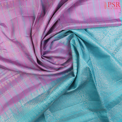 Lavender Rose Soft Silk Saree