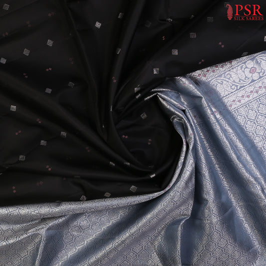 Black Soft Silk Saree