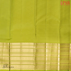 Cyan Fancy Kanchipuram Silk Saree