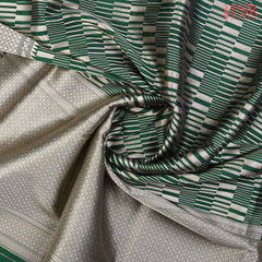 Dark Green Banaras Silk Saree