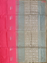 Punch Pink Soft Silk Saree