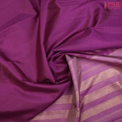 Dark Purple Kanchipuram Silk Saree