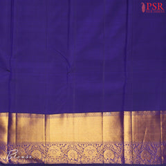 Navy Blue Kanchipuram Silk Saree