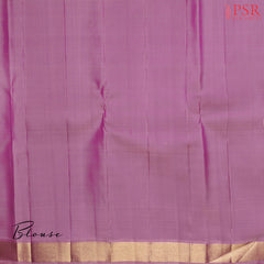 Dark Purple Kanchipuram Silk Saree