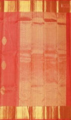 Chilli Red Kanchipuram Silk Saree